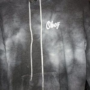 Blue Obey Hoodie